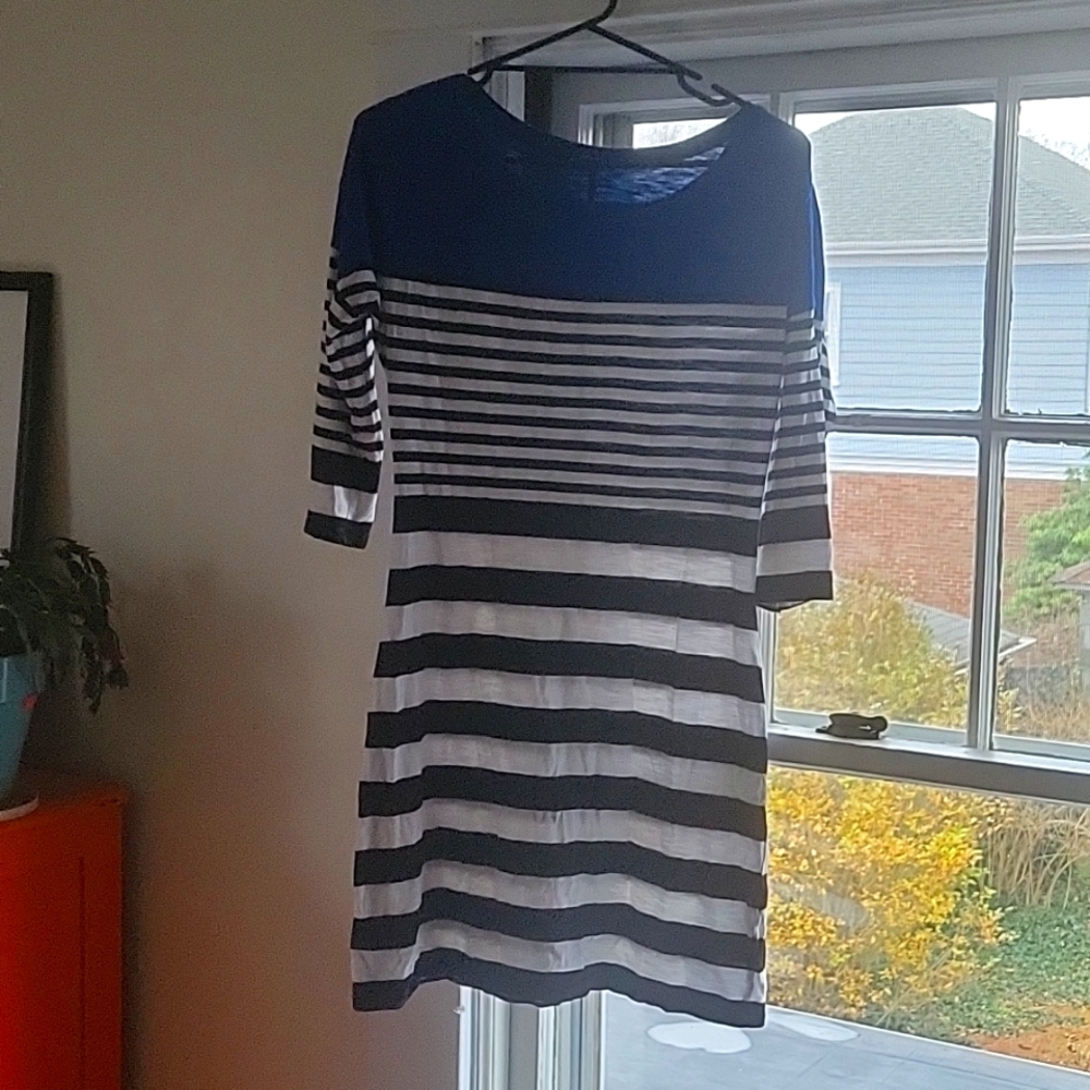 Express striped dress